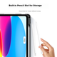 Зелений чохол для iPad з тримачем для стилуса, підходить для iPad 11/10, сумісний із чипом A16 і моделями 2020 року, універсальний захисний чохол для планшетів Apple 25-го і 22-го поколінь, забезпечує повний захист, має прозору підставку, тонкий - зображення 5