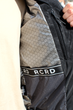 Чоловічий зимовий пуховик Riccardo П1Т Denim чорний М з біопухом та підкладкою Omni-Heat - зображення 5