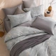 Комплект постільної білизни Love You Євро 200х220 см Silver Tencel (ly62052) - зображення 2