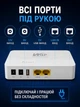 Безперебійник для Wi-Fi роутера, ONU та модема WGP Mini DC UPS 8800 mAh 5/9/12 В Білий - зображення 2