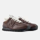 Мужские коричневые кожаные кроссовки New Balance 574 Leather 42 (8,5) 26,5 см (M57478V) - изображение 2