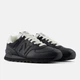 Мужские черные кроссовки New Balance 574 Leather 41,5 (8) 26 см (M5742VV) - изображение 2