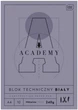 Zestaw bloków technicznych Interdruk Academy A4 10 arkuszy Biały 10 szt (5902277333513) - obraz 2