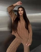 Костюм вязаный утепленный женский ELFBERG QS-8004 42-52 Мокко (2000001100219_ELF) - изображение 9