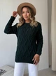 Джемпер женский ELFBERG MOD-5059 44-60 Изумрудный (2000001099681_ELF) - изображение 4