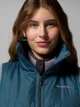 Теплый жилет короткий женский Columbia 201546377 L Бирюзовый (1162344880) - изображение 6