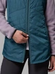 Теплый жилет короткий женский Columbia 201546377 L Бирюзовый (1162344880) - изображение 7