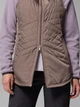 Теплый жилет короткий женский Columbia 255008049 S Серый (1163063149) - изображение 7