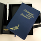 Ежедневник и ручка с гравировкой для учителя, синий/черный (текст можно менять) - изображение 1