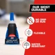 Суперклей Loctite швидкосохнучий ціаноакрилатний клей миттєвої дії прозорий (2 флакони по 4 гр) - зображення 3