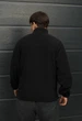 Мужская олимпийка Стаф черная на флисе с логотипом Staff kt logo black fleece M (408669) - изображение 2