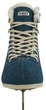 Łyżwy figurowe damskie Roces Jeans Eco-Fu niebieskie Jeansowe z futerkiem (450748 001) - obraz 3