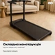 Беговая дорожка с регулировкой наклона Fitonix 12 км/ч 120 кг уценка складная домашняя электрическая для ходьбы - изображение 4