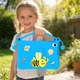 Протиударний дитячий чохол EVA Yellow Bee з підставкою та ручкою-тримачем для Xiaomi Redmi Pad 2 9.7" екран / Poco Pad C1 9.7" 2026 (Блакитний) - зображення 7