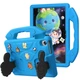 Противоударный детский чехол EVA Kids Like Cartoon с подставкой для Xiaomi Redmi Pad 2 9.7" экран / Poco Pad C1 9.7" 2026 (Голубой) - изображение 1