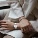 DanielWellington [Розпродаж обмеженого часу], Браслет DW для жінок, рожево-рожевий середній відкритий браслет DW009, подарунок на день народження - изображение 4