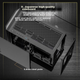 Компьютерный корпус Great Wall Iron Curtain H503B с боковыми панелями Iron Side Panel (два места для 20-см вентиляторов / боковая панель толщиной 0,88 мм / место для водяного охлаждения 360 мм / панель из мелкоячеистой стальной сетки / 7 отсеков для жестк - изображение 3