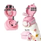 Пляшка SANRIO Hello Kitty Mini Double Drink з нержавіючої сталі 316 з трубочкою, жіночий новорічний подарунок 220 мл - изображение 3
