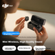 Бездротовий петличний мікрофон DJI Mic Mini високої якості з шумопоглинанням [Android + Apple серія 15/16/17 + камера] двоканальний (із зарядним кейсом) - изображение 4