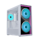 LIANLI L217 INF Infinite Mirror Edition, ігровий корпус для настільних комп'ютерів середнього розміру, білий, подвійне живлення/Підтримка материнських плат EATX/Підтримка вентиляторів, встановлених ззаду/ - изображение 5