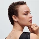 Изысканные серьги-кольца PANDORA с переплетающимися элементами, утонченный и стильный подарок на день рождения для вашей девушки. - изображение 5
