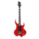 Электрогитара Minsine Flame Red/flame уникальной формы, профессиональная электрогитара с двойным тремоло для взрослых, подходит для начинающих. - изображение 4
