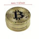 Сувенирная монета Биткоин BTC металлическая серебристая без футляра 4 см - изображение 2