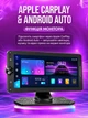 Автомобильный мультимедийный монитор 6,9 дюйма с сенсорным IPS-экраном, Bluetooth и разъемом для камеры заднего вида - изображение 2