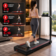 Беговая дорожка Sperax Walking Pad DOR-1717 3-в-1 скорость 1–10 км/ч до 150 кг Складной электрический тренажер для ходьбы и бега - изображение 5