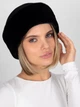 Шапка женская VILSS Cashmere/Mink Bra VL-2248-98-BL-mv2-M 56-58 Черная (ROZ6501064526) - изображение 2