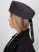 Шапка женская VILSS Strass Dolcezza Arco VL-2242-77-ds27-L 58-59 Серая (ROZ6501064531) - изображение 4