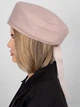 Шапка женская VILSS Strass Dolcezza Arco VL-2242-25-ds27-L 58-59 Розовая (ROZ6501064533) - изображение 4