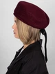 Шапка женская VILSS Strass Dolcezza Arco VL-2242-91-ds27-L 58-59 Бордо (ROZ6501064534) - изображение 4