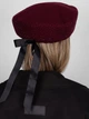 Шапка женская VILSS Strass Dolcezza Arco VL-2242-91-ds27-L 58-59 Бордо (ROZ6501064534) - изображение 5