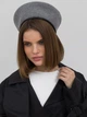 Берет женский VILSS Empty Cashmere France VL-2238-1-88-E-M 57-58 Серая (ROZ6501064590) - изображение 1