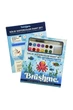 Раскраска с сухими красками Brushme Подводный мир цвет разноцветный Brushme ЦБ-00292765 - изображение 1