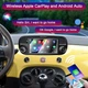 Автомагнитола Fiat 500 2007–2015, 7″ сенсорный экран, беспроводной Apple CarPlay и Android Auto, Bluetooth, USB, DSP - изображение 3
