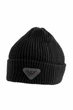 Шапка чоловіча, шапка жіноча, в'язана шапка Armani Exchange (293) Чорна - зображення 2