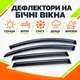 Дефлекторы боковых окон Nissan Pathfinder V (R53) Ниссан Патфайндер 5 2022- ветровики - изображение 2