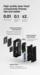 Лазерный цифровой дальномер Xiaomi DUKA ATuMan LS3 (80 метров) лазерная рулетка - изображение 5