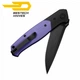 Ніж Складаний BESTECH SWORDFISH BG62C Black and Purple G10 - изображение 4