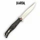 Ніж складаний KARDA VORON J324 Carbon Black - зображення 2