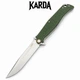 Ніж складаний KARDA VORON J324 Green micarta - зображення 1