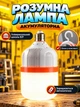 Лампа Е27 аккумуляторная светодиодная лампочка led на аккумуляторе светильник аварийный с крючком портативный подвесной - изображение 1