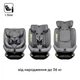 Автокресло Bugs Axis 360 Cloud Grey группа от 0 до 36 кг (4823056520034) - изображение 11