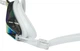 Okulary pływackie Nike Chrome Mirrored Biało-Czarne NESSD125-115 OS (5063012956449) - obraz 2