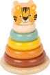 Пірамідка Small Foot дерев'яна Safari Тигр 7 елементів (4020972117069) - зображення 3
