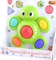 Interaktywna zabawka Playgo Baby Sensoryczny żółw ze światłem i dźwiękiem (4892401025036) - obraz 1