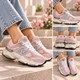 Кросівки жіночі NB 9060 Pink Beige рожеві кросівки на кожен день розмір 38 довжина стопи 23,5 см - изображение 4
