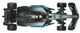 Колекційна машинка Hot Wheels Premium Formula 1 Team Mercedes-Benz - Driver 2 1:64 (HRV11/JKD92) (0194735348251) - зображення 6